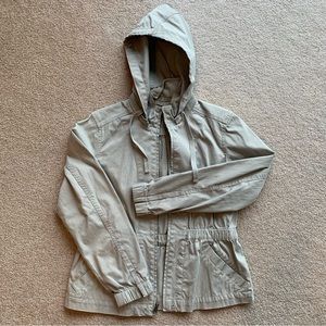 Liz Claiborne | Women’s Hooded Jacket | ABALONE GREY - SMALL